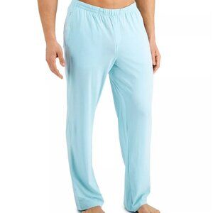 Alfani Men Quick-Dry Pajama Pants Blue (Turquiose) Large